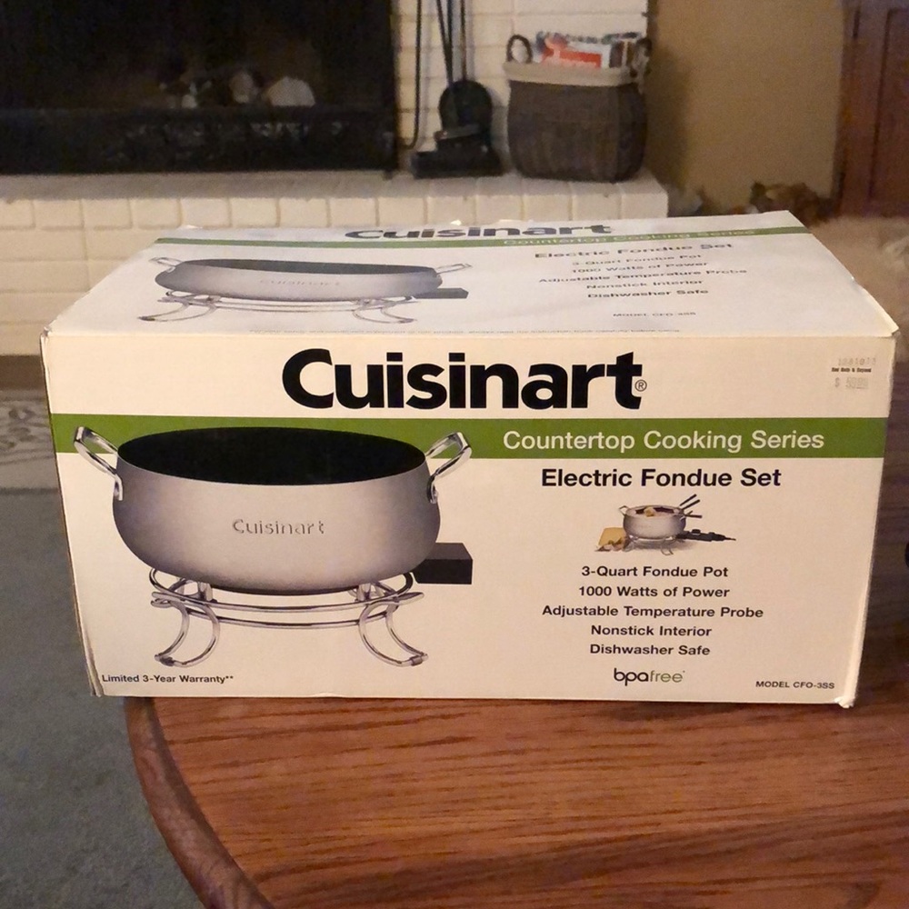 Cuisinart Electric Fondue Set New In Box
